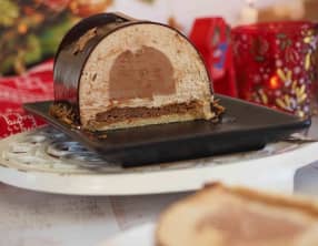 Bûche Cappuccino Choco
