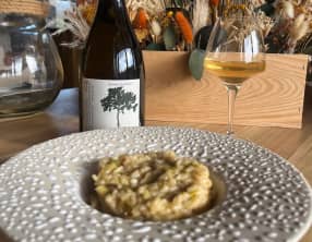 Risotto poireaux parmesan