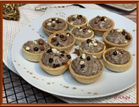 Mini-tartelettes chocolat caramel