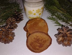 Pancake au cacao saveur pain d’épices