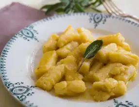 Gnocchis au beurre de sauge