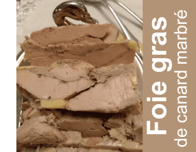 Foie gras marbré au spéculoos