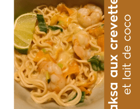 Laska aux crevettes