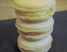 Macarons poire vanillée
