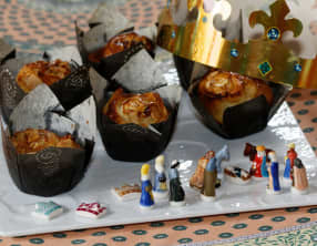 Galette des rois en cupcakes, clémenvilla et cannelle