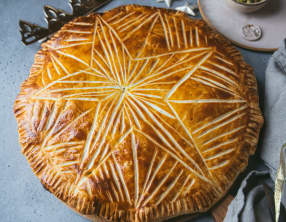 Galette des rois pistache et miel