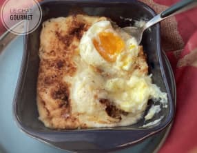 Oeufs mollets au gratin