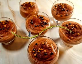 Mousse au chocolat de chef