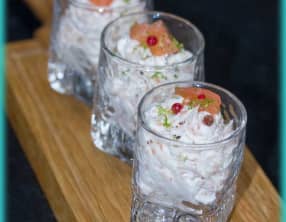 Ricotta au saumon fumé