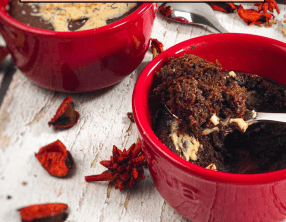 Mug cake Choco noisette vegan