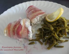 Escalopes farcies de Laurent Mariotte