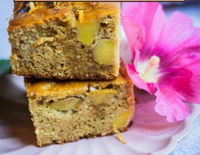 Gâteau aux pommes sans gluten