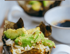 Sushi cups végétarien