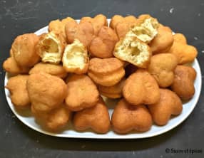 Beignets express en forme de coeur