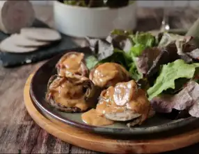 Poêlée de Saint-Jacques à l'andouille de Guémené