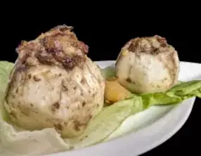 Navets farcis au four