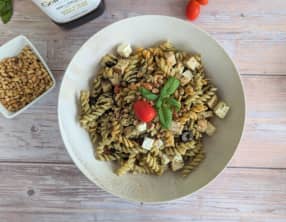 La salade de pâtes au poulet facile