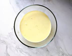 Crème anglaise parfumée à la vanille