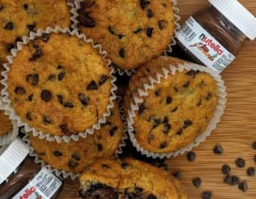 Muffins moelleux au Nutella