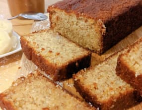 Cake hyper moelleux banane-coco