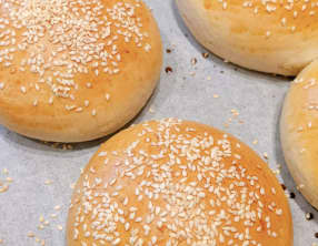 Pains à burger faits maison