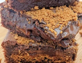 Fondant moelleux chocolat et spéculoos