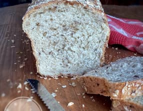 Pain de mie multigrains moelleux