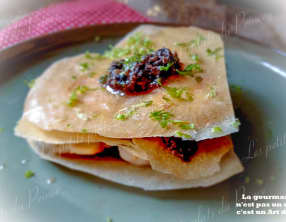 Cœur feuilleté noix de St Jacques et truffes