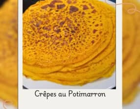 Crêpes au potimarron