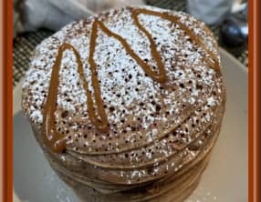 Pancakes au chocolat