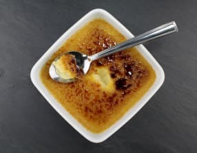 Crème brûlée au gingembre