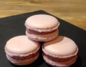 Macarons à la framboise