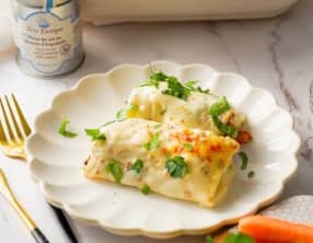 Gratin de crêpes au poulet