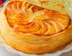 Galette des rois frangipane amande citron