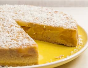 Crêpe tatin pommes coco