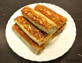 Crêpes farcies au poulet