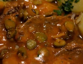 Langue de boeuf sauce piquante à l'ancienne