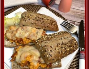 Tartines à la brouillade d’œufs et chorizo