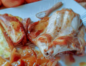 Râbles de lapin aux oignons