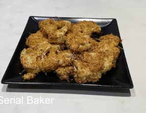 Chou-fleur pané au four