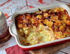 Gratin jurassien au morbier