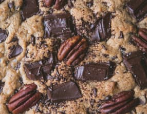 Maxi Cookie au chocolat et pecan