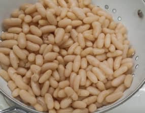 Cuisson des haricots blancs