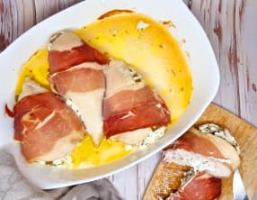 Filets de poulet farcis