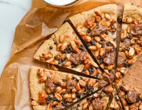 Cookie Pizza façon Cédric Grolet
