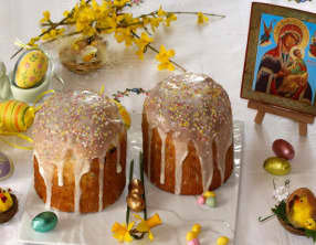 Kulich de Pâques russe