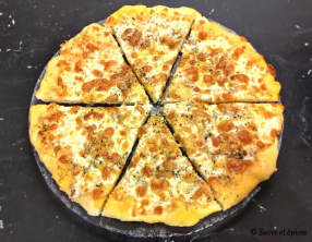 Pizza bianca au fromage