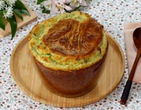 Soufflé à l'ail des ours et au Beaufort