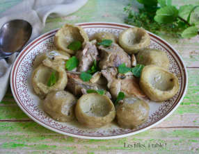 Agneau de lait aux artichauts