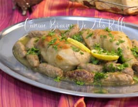 Dolma en sauce blanche à la cannelle